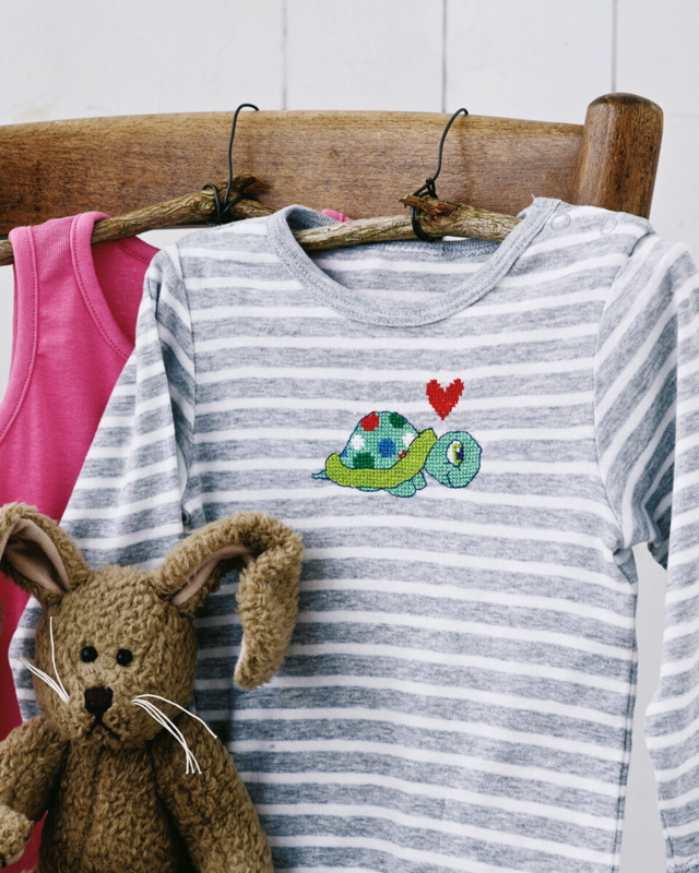 Kit de Broderie Tortue 7 x 9 cm