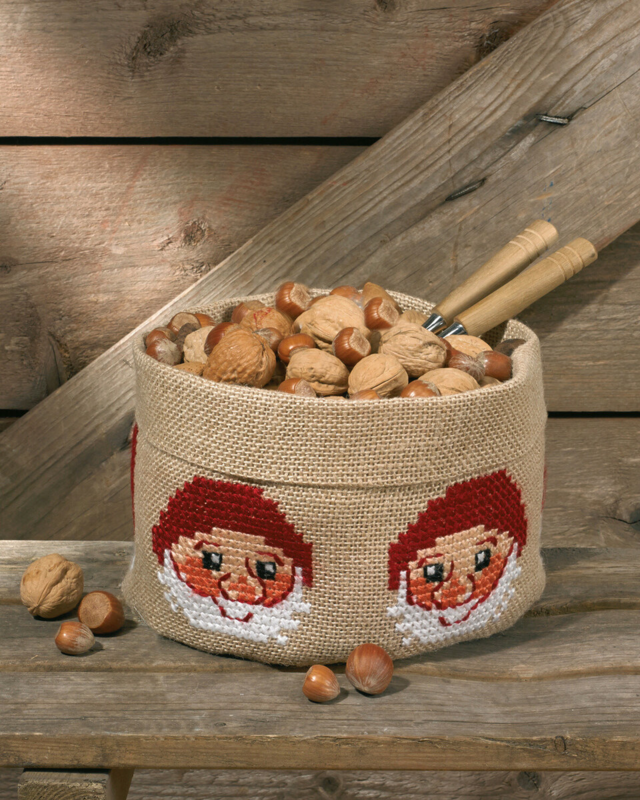 Borduurselpakket Kabouter 21 Ø x 19 cm