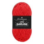 Scheepjes Little Darling Sparkle 427S Cherry Sparkle