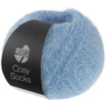Lana Grossa Cosy Socks 04 Bleu clair