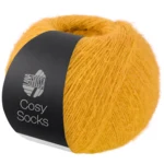 Lana Grossa Cosy Socks 11 Geeloranje