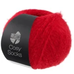 Lana Grossa Cosy Socks 17 Rood