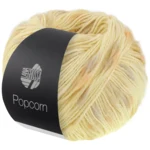 Lana Grossa Popcorn 01 Vanille/beige/jaune/orange
