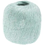 Lana Grossa Brillino 11 Vert pastel/Argent