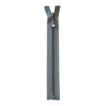YKK Deelbare Metalen Rits 4 mm (25-65 cm) 578 Bordeaux, Antiek messing