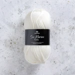 Svarta Fåret Sox Merino 4 ply 00 Natuurlijk wit