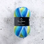 Svarta Fåret Sox Merino 4 ply 23 Kustlijn