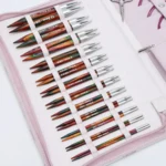 KnitPro Symfonie 2 Ensemble d'Aiguilles Circulaires Interchangeable, Grande, 13 cm