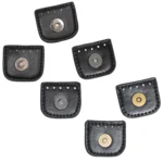 Go Handmade Magnetische Druksluiting 4 cm Zwart met goud, zilver en brons