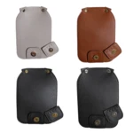 Go Handmade Tasflap: Achterkant 10 x 15 cm: Beige/Zilver, Bruin/Brons, Zwart/Brons en Zwart/Zilver