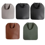 Go Handmade Tasflap: Voorkant 16 x 19 cm: Beige/Zilver, Zwart/Brons, Zwart/Zilver, Bruin/Brons en Groen/Zilver
