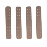 Go Handmade Bevestigingsriempje 12 x 2 cm, Beige