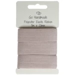 Go Handmade Elastiekband: 3 m x 20 mm, Paddenstoel