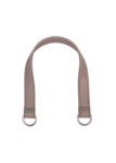 Go Handmade Tashengsel met O-ring: Beige/zilver