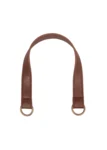 Go Handmade Tashengsel met O-ring: Bruin/brons