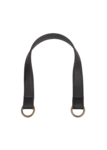 Go Handmade Tashengsel met O-ring: Zwart/brons