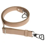 Go Handmade Bandoulière pour sac 130 cm 25 mm, Beige, Argent