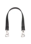 Go Handmade Anse de Sac avec Mousqueton et Anneau en D Noir/Argent