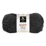 Gjestal Baby Ull 8556 Gris anthracite