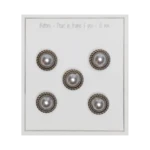 Boutons - Perle avec cadre: Perle