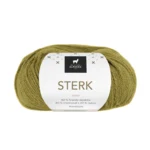 Du Store Alpakka Sterk 843 Jaune-vert