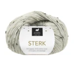 Du Store Alpakka Sterk 930 Lichtgrijs gemêleerde tweed