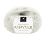Du Store Alpakka Faerytale 814 Witte tweed