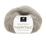Du Store Alpakka Faerytale 816 Licht grijsbruin gemêleerde tweed