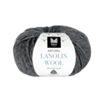 Dale Lanolin Wool 1419 Gris foncé chiné