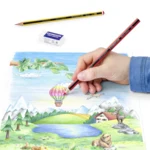 STAEDTLER Noris Club Crayons de couleur + Crayon & gomme, 12 + 2 pcs – Toepassing