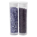 Rocaiperler, 2x7 g Lilla