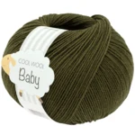 Lana Grossa Cool Wool Baby 349 Vert forêt
