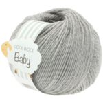 Lana Grossa Cool Wool Baby 206 Gris clair chiné