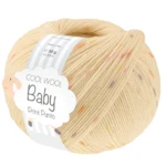 Lana Grossa Cool Wool Baby 375 Jaune pâle/Jaune/Orange/Lilas/Rose