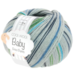 Lana Grossa Cool Wool Baby 315 Gris clair/Anthracite/Vert clair/Vert blanc/Turquoise/Gris bleu