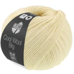 Lana Grossa Cool Wool Big 1038 Jaune pâle
