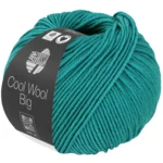 Lana Grossa Cool Wool Big 1043 Vert turquoise