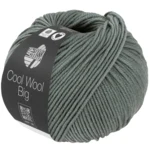 Lana Grossa Cool Wool Big 1040 Vert gris