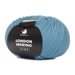 Mayflower London Merino Fine 035 Bleu surfeur