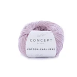 Katia Cotton-Cashmere 64 Mauve clair