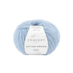 Katia Cotton-Merino 131 Bleu clair