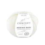 Katia Concept Merino Baby 001 Blanc