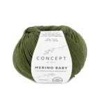 Katia Concept Merino Baby 026 Vert foncé