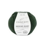 Katia Concept Merino Baby 085 Vert foncé