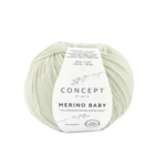 Katia Concept Merino Baby 155 Vert blanchâtre