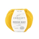 Katia Concept Merino Baby 153 Jaune signal
