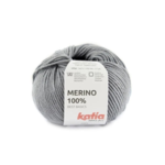 Katia Merino 100% 090 Gris moyen