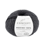 Katia Merino 100% 503 Gris foncé