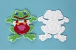 Assiette en perles Hama - Grenouille 225