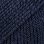 DROPS Daisy 38 Donker marineblauw (Uni Colour)
